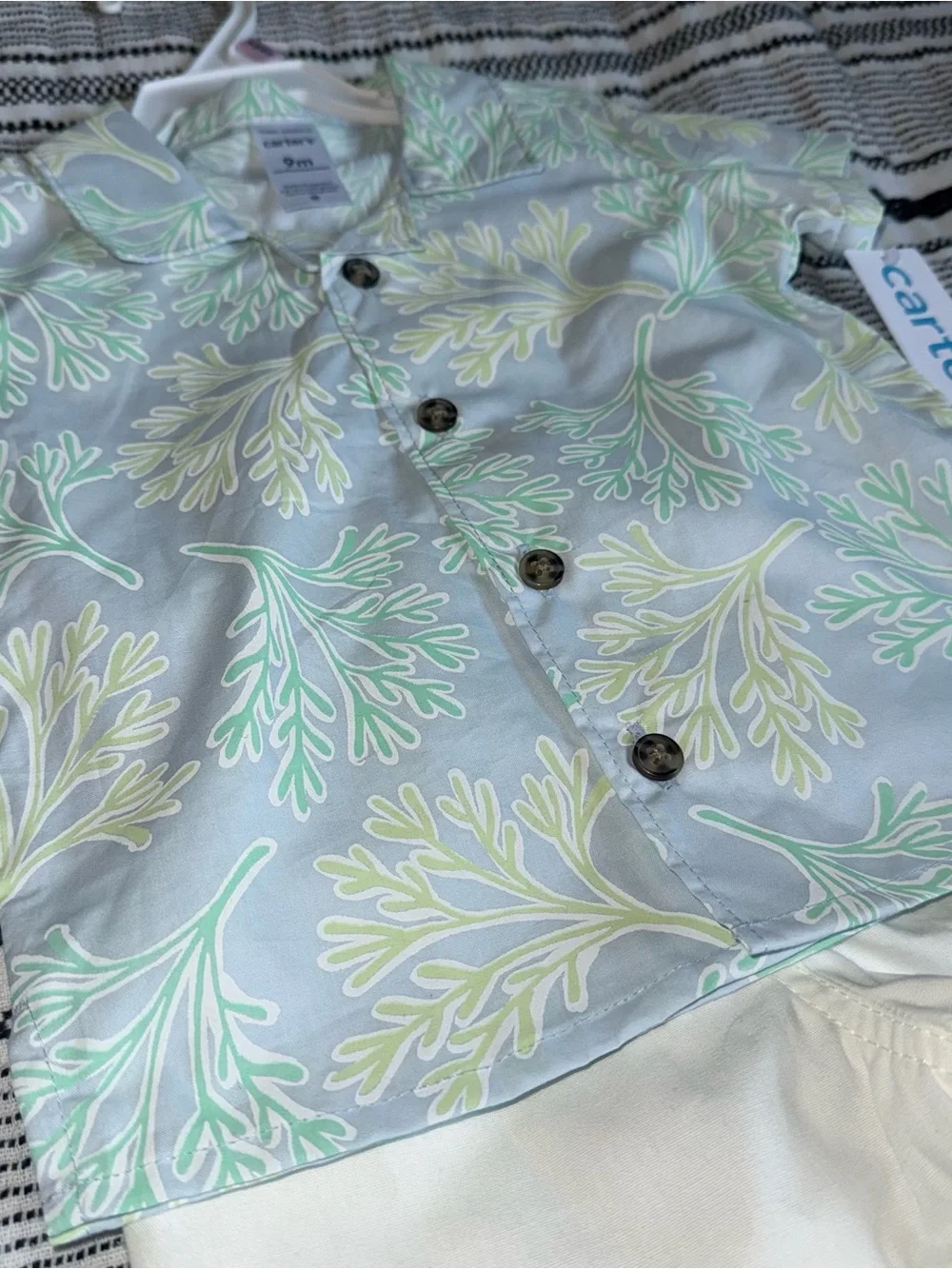 Carters baby boy outfit NWT matching set